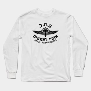 Mod.10 ISRAELI PARATROOPERS AIRBORNE Long Sleeve T-Shirt